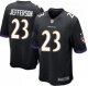Men's NFL Baltimore Ravens #23 Tony Jefferson Nike Black Stitched Game Jerseys
