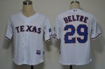 mlb texas rangers #29 beltre white(cool base)cheap jerseys
