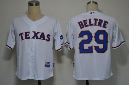mlb texas rangers #29 beltre white(cool base)cheap jerseys