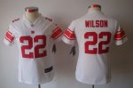 nike women nfl new york giants #22 wilson white jerseys [nike li
