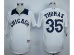 MLB Chicago White Sox #35 Frank Thomas White 1976 jerseys