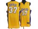 Basketball Jerseys los angeles lakers #37 artest yellow