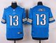 nike detroit lions #13 jones elite blue jerseys