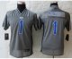 nike youth nfl indianapolis colts #1 mcafee grey [Elite vapor]