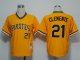 Baseball Jerseys pittsburgh pirates #21 clemente m&n yellow