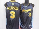 nba denver nuggets #3 lverson dark blue jerseys [lverson]