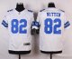 nike dallas cowboys #82 witten white elite jerseys