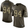 nike nfl dallas cowboys #94 randy gregory green salute to service limited jerseys