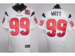nike nfl houston texans #99 watt elite white jerseys [10th patch