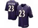 Women NFL Baltimore Ravens #23 Tony Jefferson Nike Purple Stitched Game Jerseys