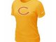 Women Chicago Bears Yellow T-Shirts