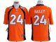 nike nfl denver broncos #24 bailey orange jerseys [game]