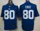 nike nfl new york giants #80 cruz blue jerseys [nike limited]
