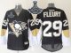 Men Pittsburgh Penguins #29 Andre Fleury Black 2017 Stanley Cup Finals Champions Stitched NHL Jersey