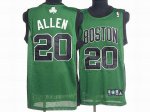 Basketball Jerseys boston celtics #20 allen green(black number)