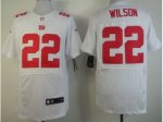 nike nfl new york giants #22 wilson elite white jerseys