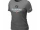 Women Okaland Raiders D.Grey T-Shirt