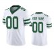 Custom New York Jets Active Player White F.U.S.E. Vapor Limited Stitched Football Jersey