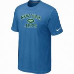 New York Jets T-shirts light blue
