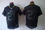 nike nfl green bay packers #21 woodson elite black [lights out]