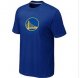 nba golden state warriors big & tall primary logo blue t-shirt