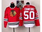 NHL Chicago Blackhawks #50 Corey Crawford Red 2014 Stadium Serie