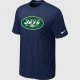 New York Jets sideline legend authentic logo dri-fit T-shirt dk