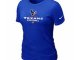 Women Houston Texans Blue T-Shirt