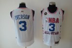 Basketball Jerseys 2003 all star #3 iverson white