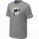 Miami Dolphins sideline legend authentic logo dri-fit T-shirt li