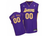 customize NBA jerseys los angeles lakers new revolution 30 purpl