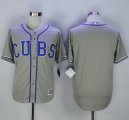 mlb majestic chicago cubs blank grey new cool base jerseys