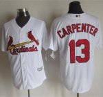 mlb jerseys st.louis cardinals #13 Carpenter White New