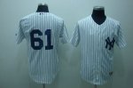 Baseball Jerseys new york yankees #61 park white