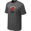 nba miami heat big & tall primary logo D.Grey T-Shirt