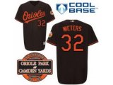 mlb baltimore orioles #32 wieters black cool base [20th annivers