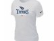 Women Tennessee Titans White T-Shirt