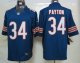 nike nfl chicago bears #34 payton blue jerseys [nike limited]