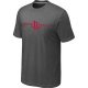 nba houston rockets big & tall primary logo D.grey T-Shirt