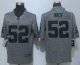 Men's Oakland Raiders #52 Khalil Mack Grey Gridiron Gray Limited Nike NFL Jerseys