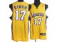 Basketball Jerseys los angeles lakers #17 bynum yellow
