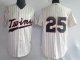 Baseball Jerseys minnesota twins #25 cream(50th)
