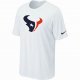 Houston Texans sideline legend authentic logo dri-fit T-shirt wh