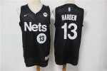 Brooklyn Nets #13 James Harden Jerseys Black