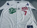 Custom White Fashion Los Angeles Dodgers Baseball Jerseys