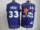nba 95 all star #33 ewing purple jerseys