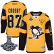 Men Pittsburgh Penguins #87 Sidney Crosby Gold 2017 Stadium Series Stanley Cup Finals Champions Stitched NHL Jersey