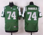 nike new york jets #74 mangold green elite jerseys
