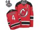 nhl new jersey devils #4 stevens red and black [2012 stanley cup
