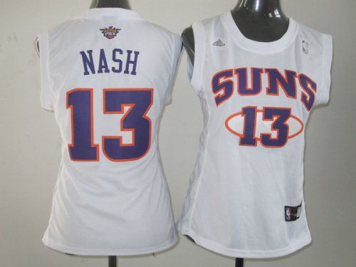 women nba phoenix suns #13 nasu white cheap jerseys